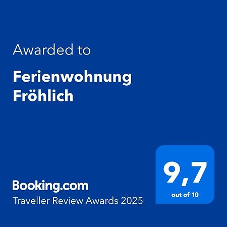 Ferienwohnung Fröhlich Dorfprozelten Exterior foto